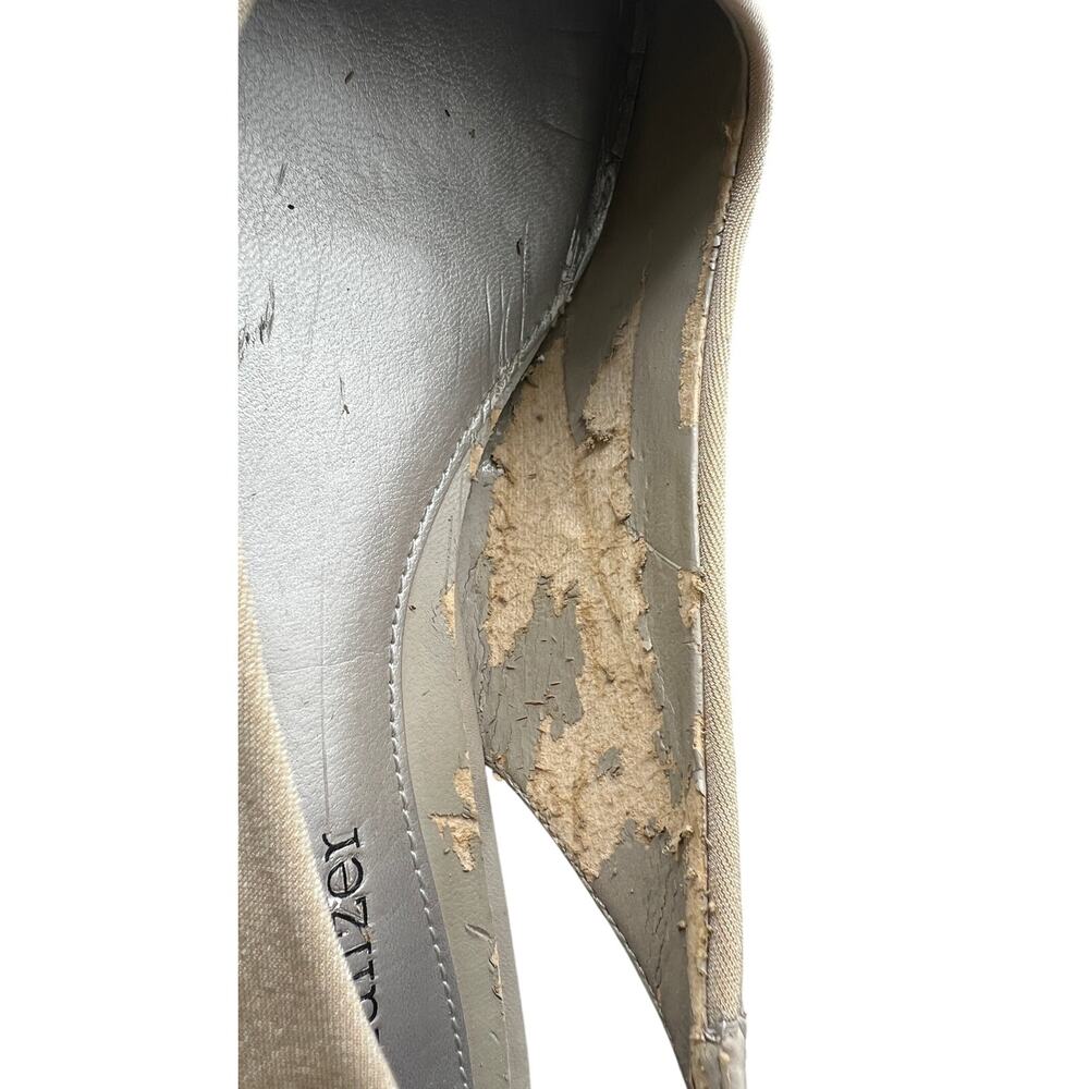 🤍 VTG Naturalizer Beige Slingback Kitten Heels – Size 8M Women’s (See Interior) - Picture 7 of 8